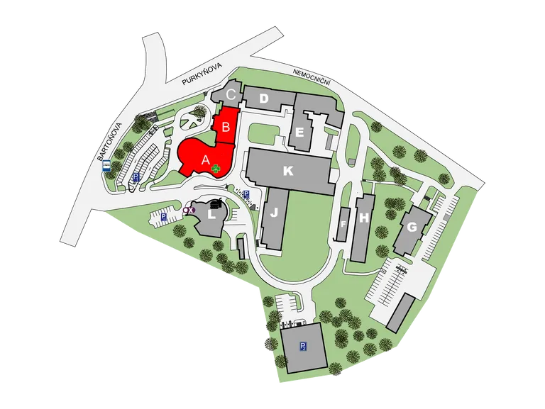 Pavilon A a B